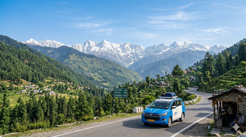 Amb Andaura Taxi Price fare - FAQ - Maa Pitambara Taxi Service