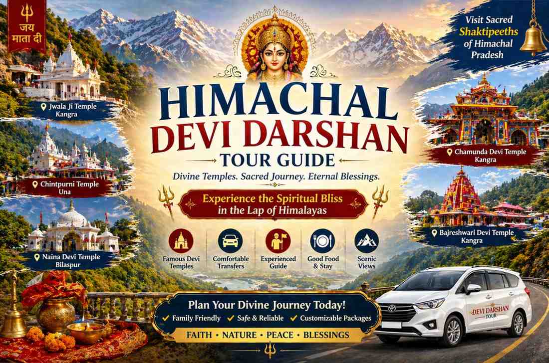 Devi Darshan Tour Guide in Himachal - Maa Pitambara Taxi Service